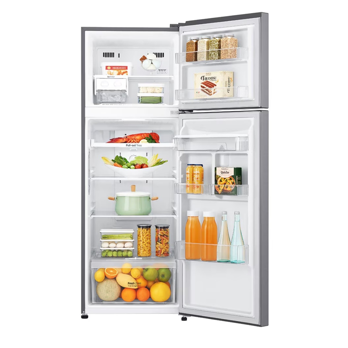 Refrigerador LG GT32WDC 11 Pies C/ Despachador Top Freezer Plata ORTY ENTREGA SÓLO VÁLIDA EN LA CIUDAD DE MÉXICO Y ZONA METROPOLITANA