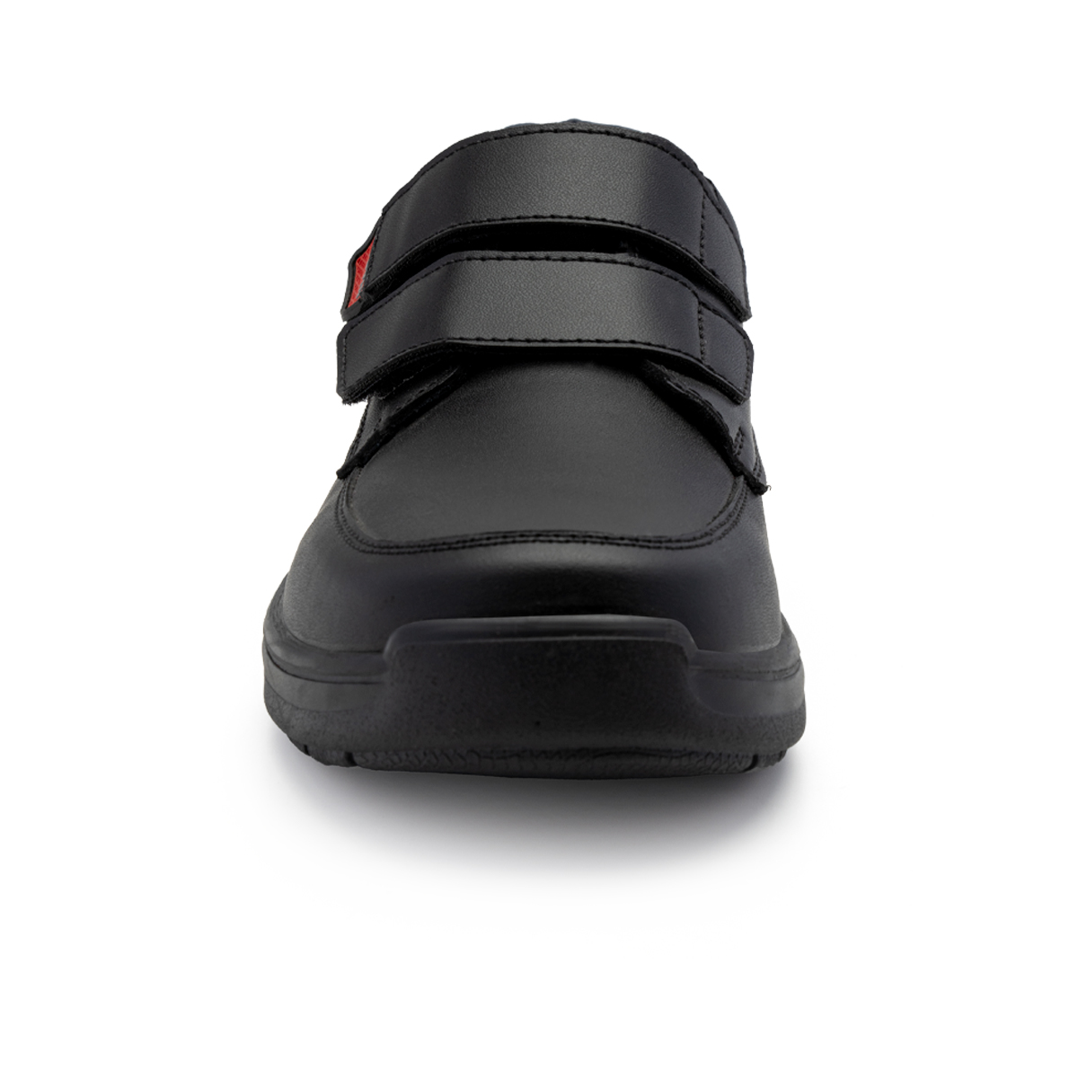 Calzado Yuyin Zapato Escolar Negro Belcro 18-21