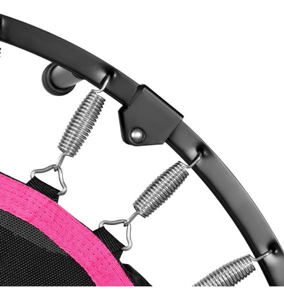 Trampolin Brincolin Plegable Aerobics Fitness Jumping Rosa Centurfit
