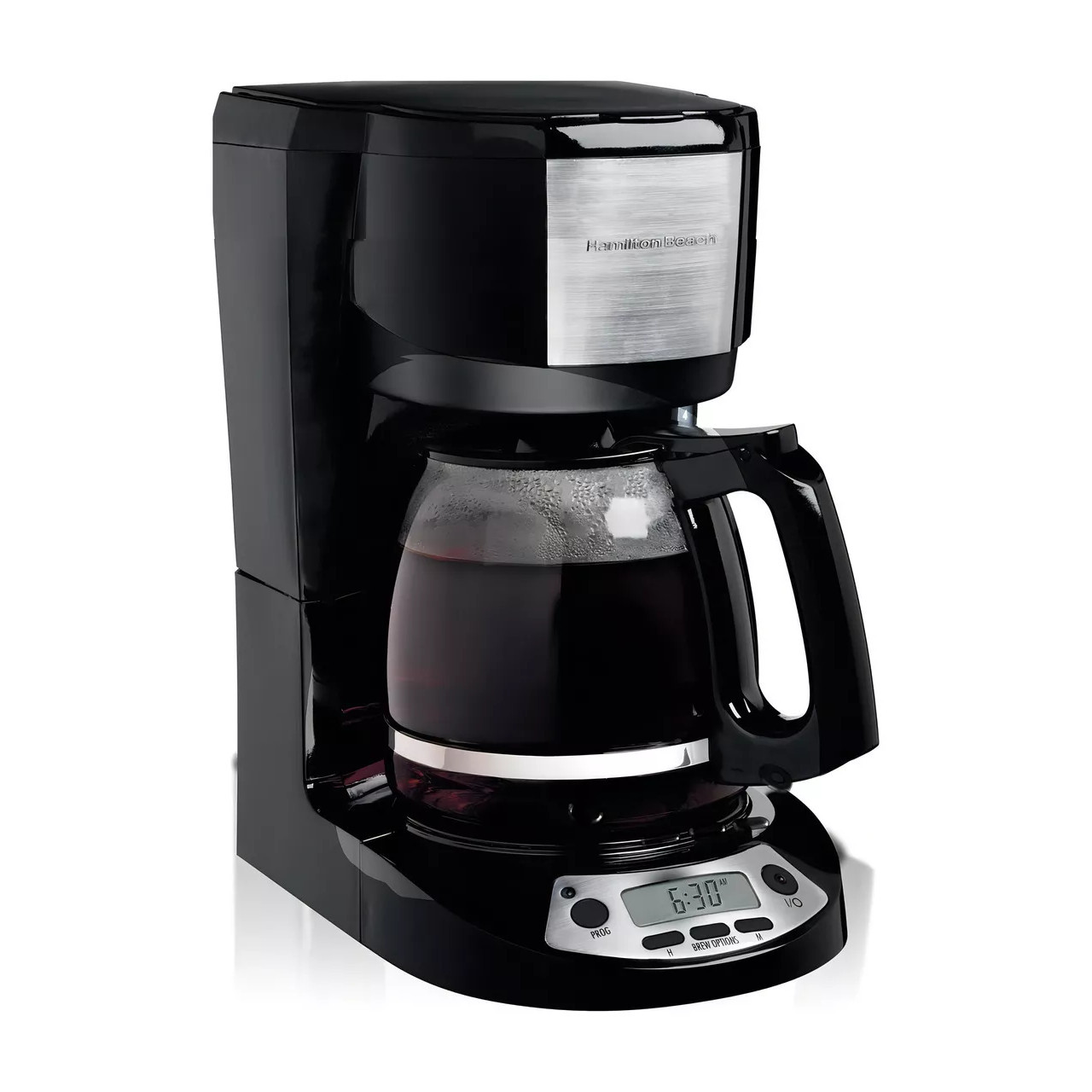 Cafetera Programable 12 Tazas Hamilton Beach 49615 1.5L Ngra