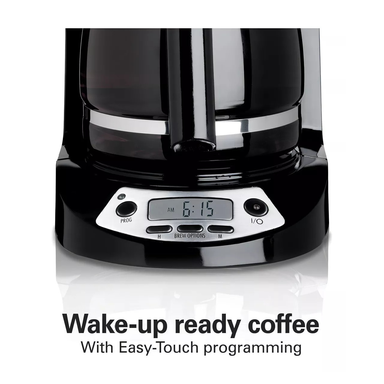 Cafetera Programable 12 Tazas Hamilton Beach 49615 1.5L Ngra