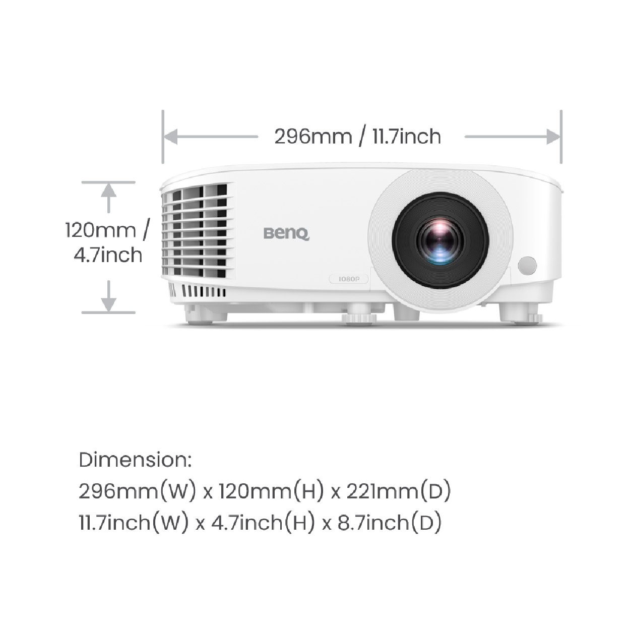  Proyector Benq Para Home Cinema, 1080P Y 3800 Im 10W
