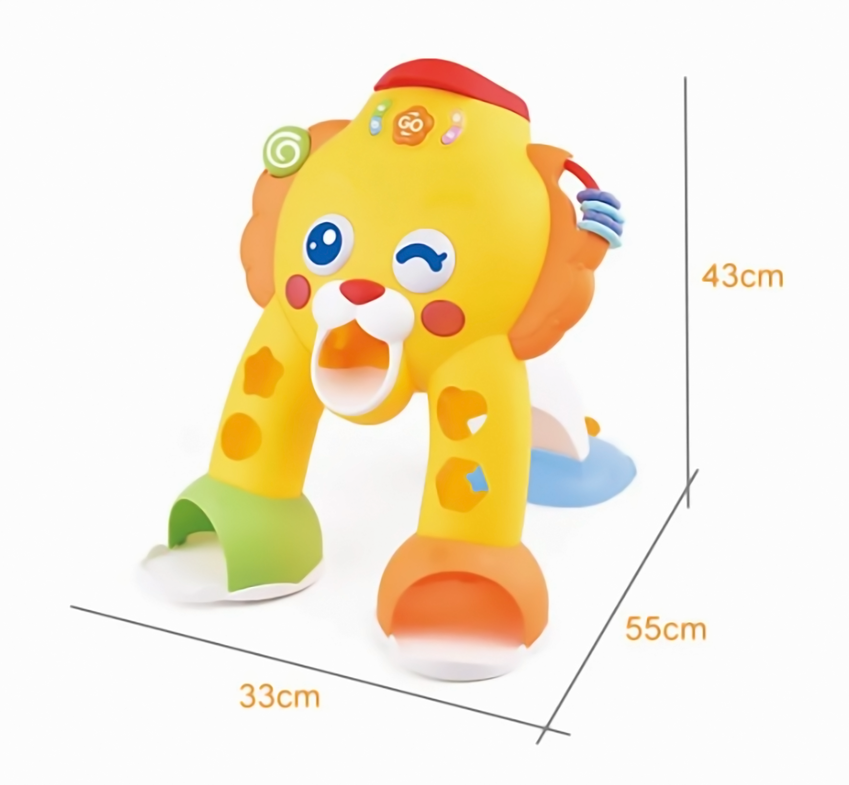 León Toy Mark Musical Didáctico