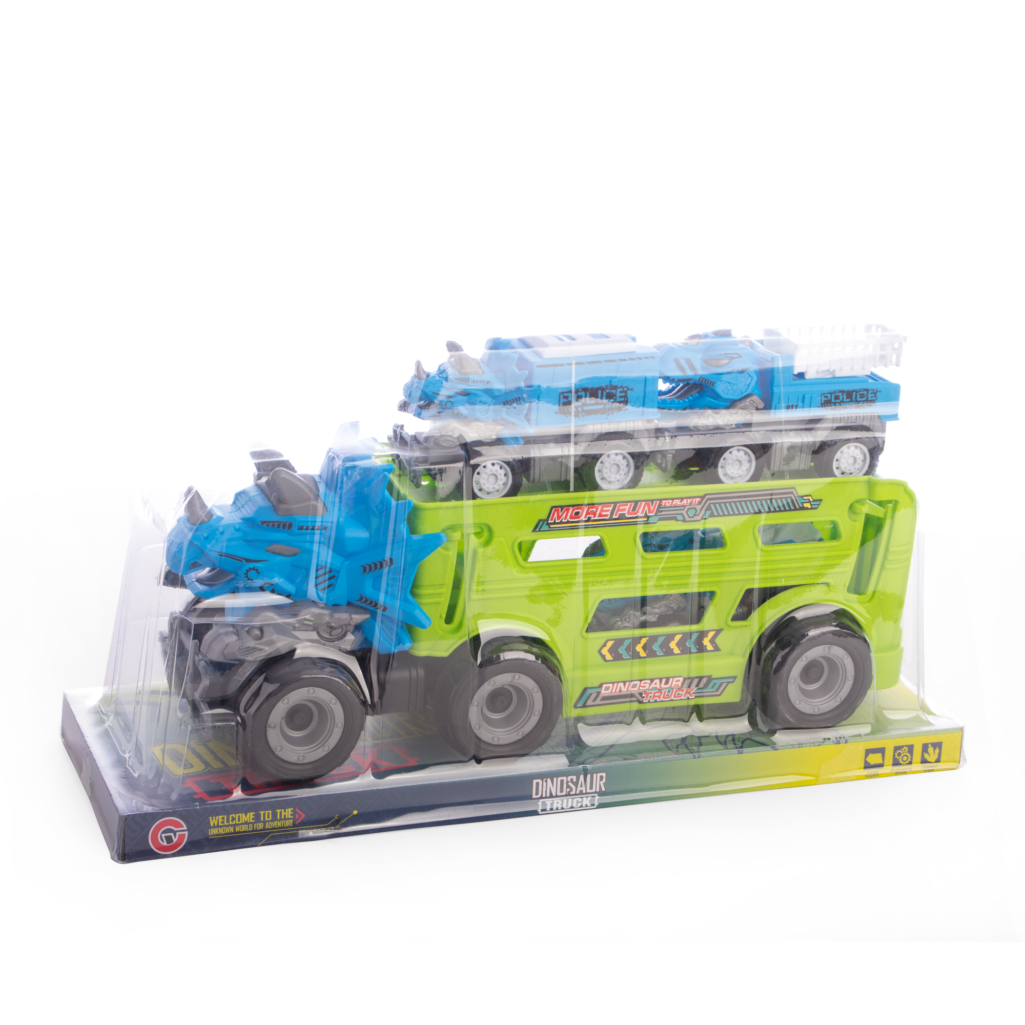 Dinosaur Truck, Camión Transportador De Dinosaurios