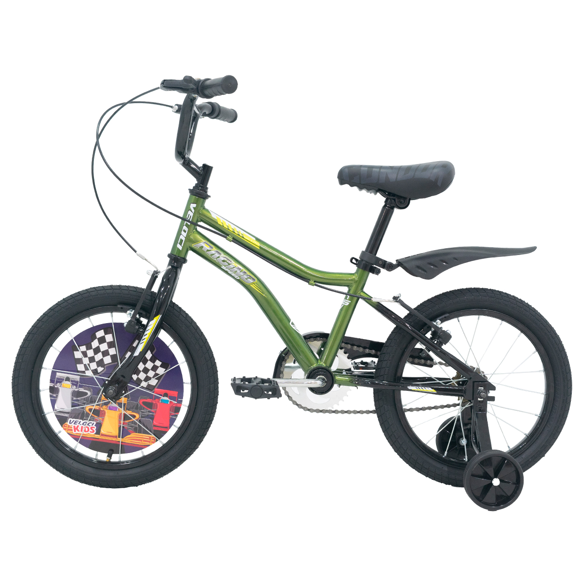 Bicicleta Veloci Racing Rodada 16 Verde
