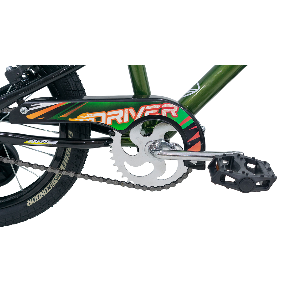 Bicicleta Veloci Racing Rodada 16 Verde