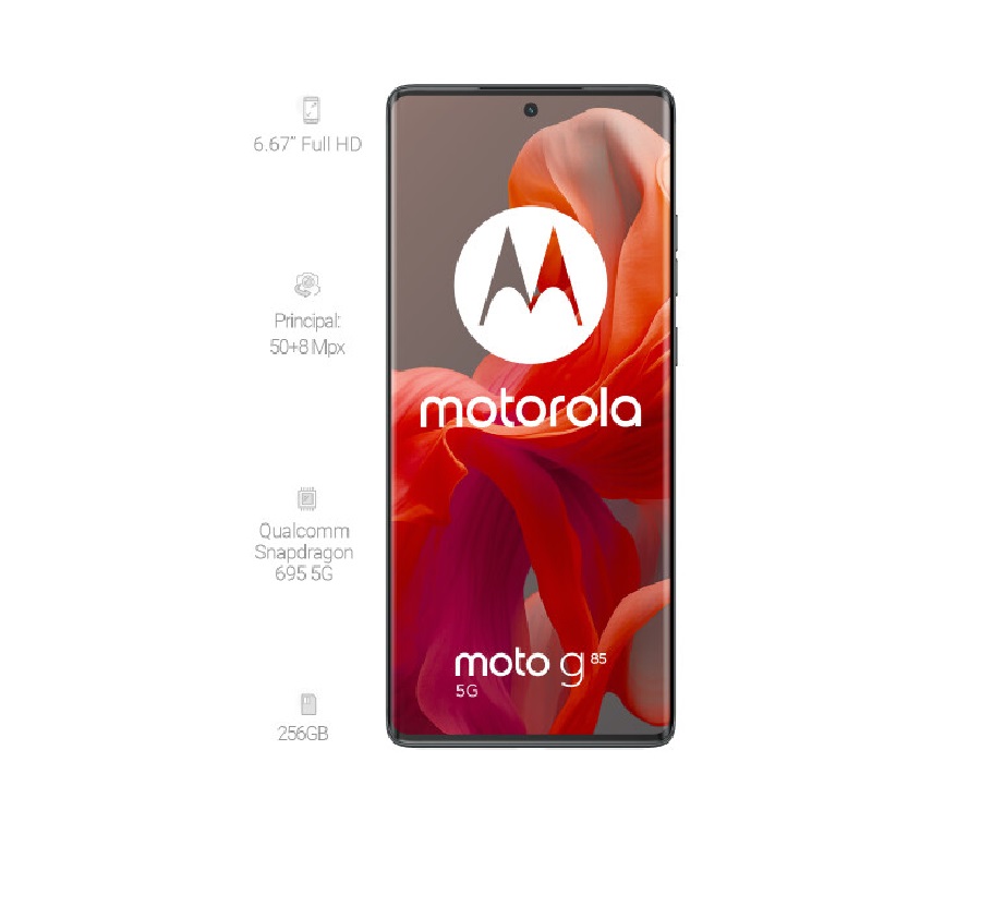 Motorola G85 5G 256Gb 12Ram Dual Sim Color Grafito Nuevo Desbloqueado