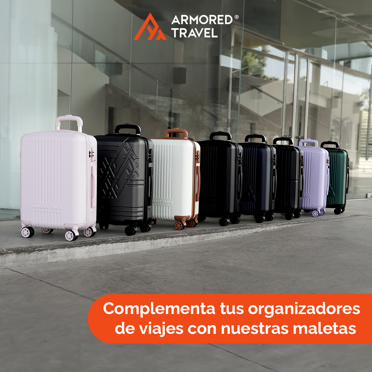 Organizadores de viaje para maletas bolsas organizadoras paquete 10 piezas ROSA-AGATA esenciales para viaje Armored Travel