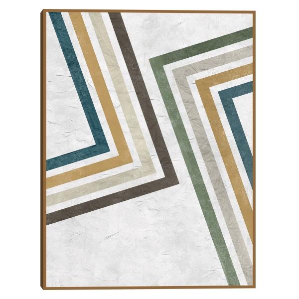 colores del bosque de Studio Arts - Impresión en Lienzo Enmarcado - Fine Art Tj