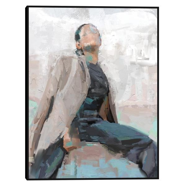 Musa I de Studio Arts - Impresión en Lienzo Enmarcado - Fine Art Tj