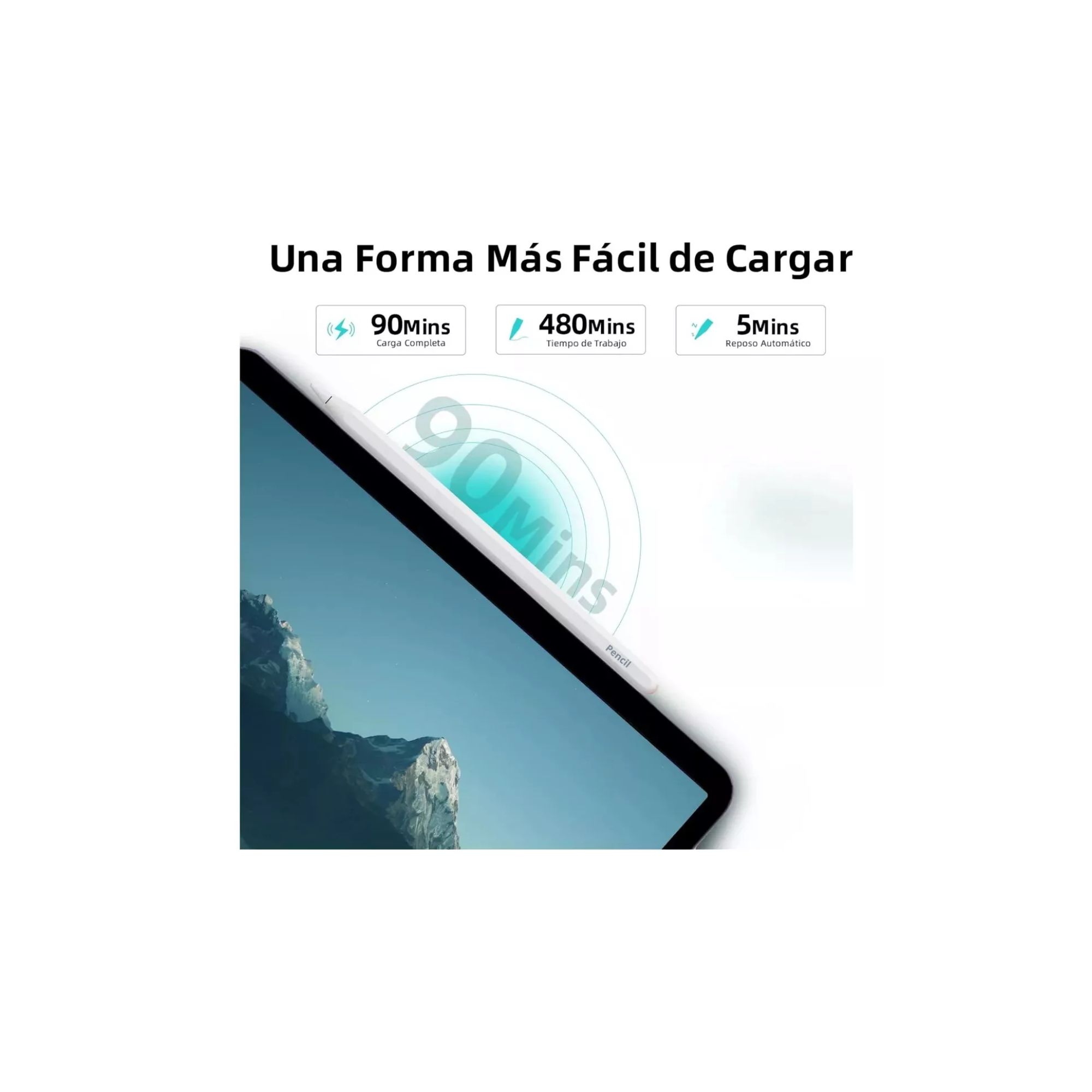 Funda Teclado Magic Keyboard Para iPad Air Pro 11 Color Negro + Pencil