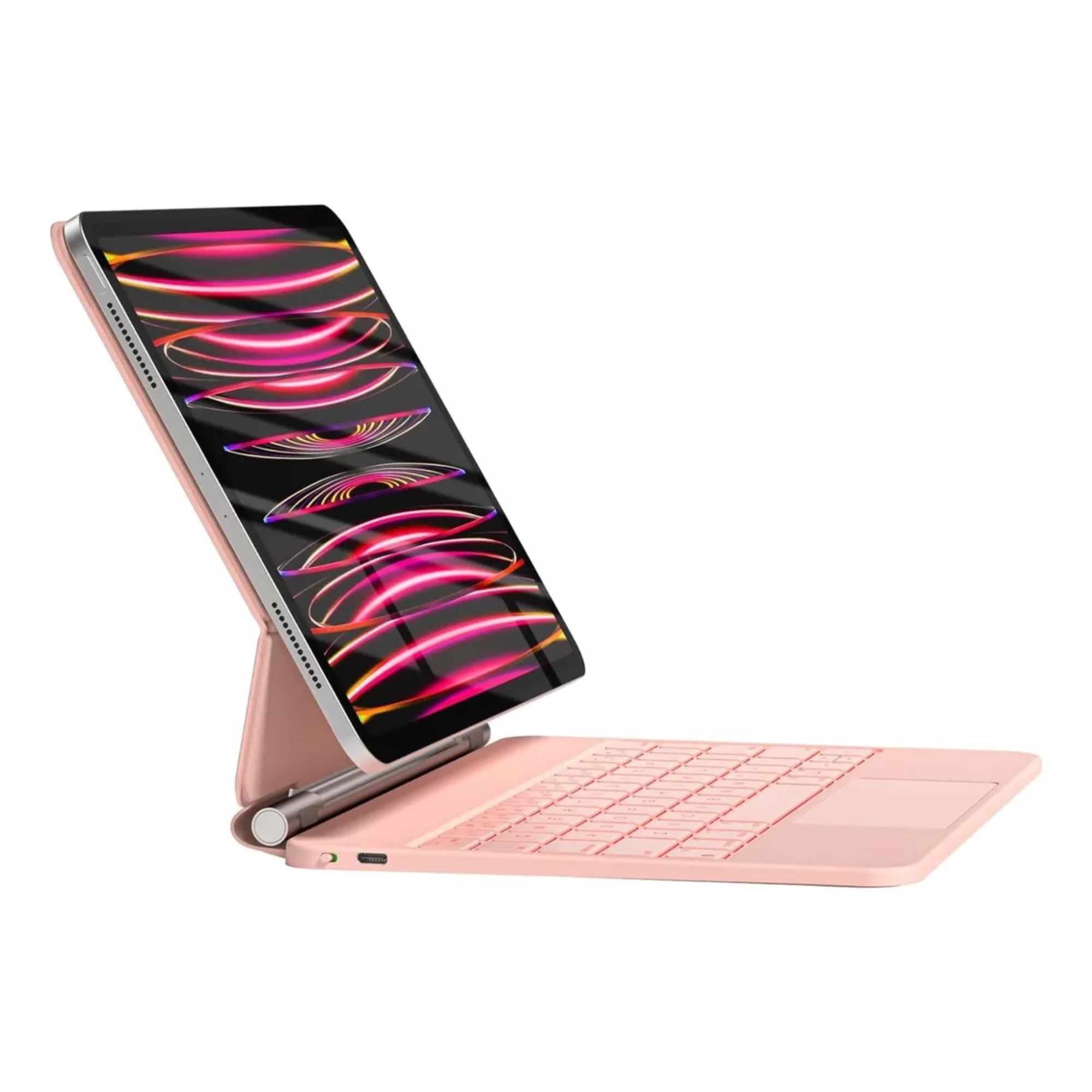 Funda Teclado Magic Keyboard Para iPad Air Pro 11 Color Rosa + Pencil