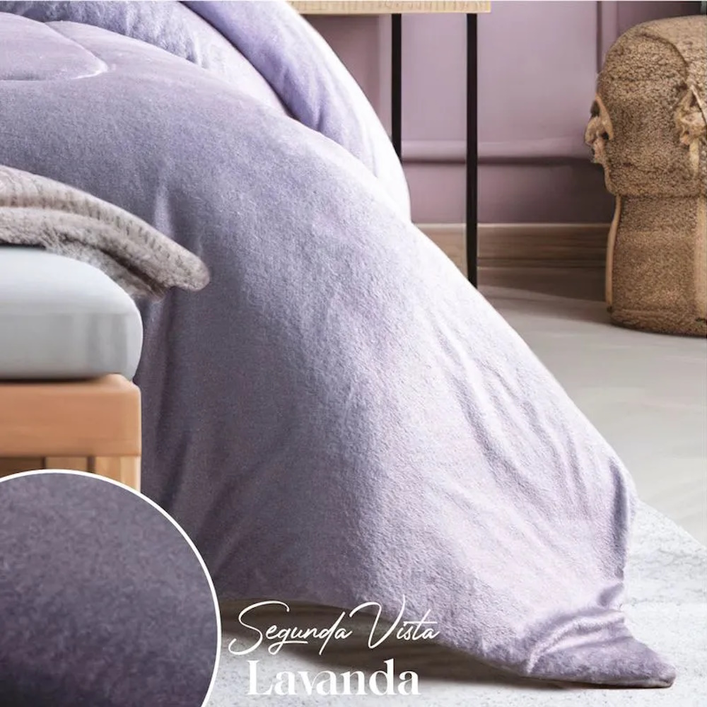 Cobertor Pachicalientito Lavanda Suave KS/QS Concord