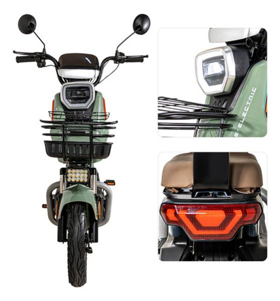 Bicicleta Electrica Moto Bici Scooter 3 Vel 55km/h 500w 12v