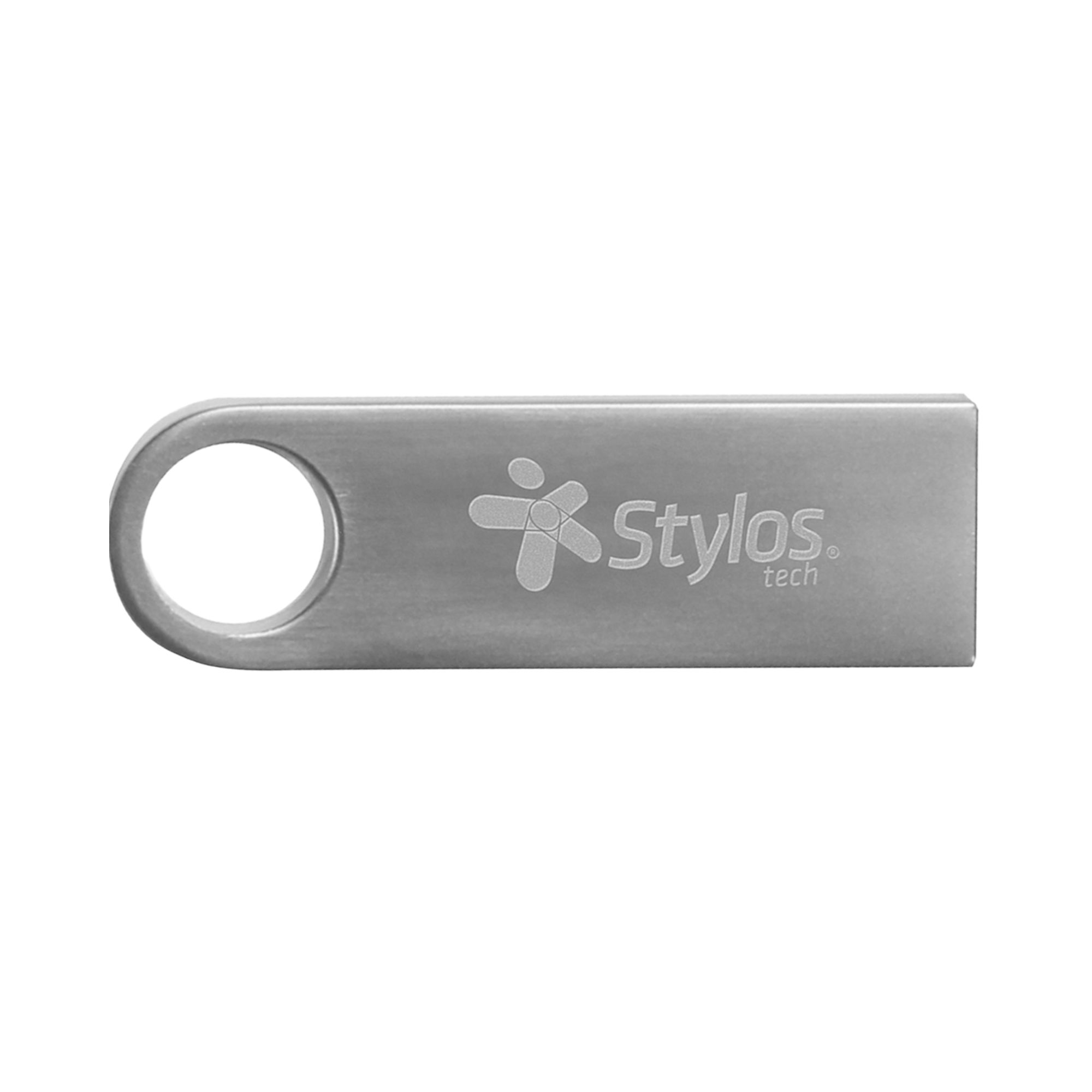 100 Pack - Memoria USB de 8 GB Stylos ST100, Metálica