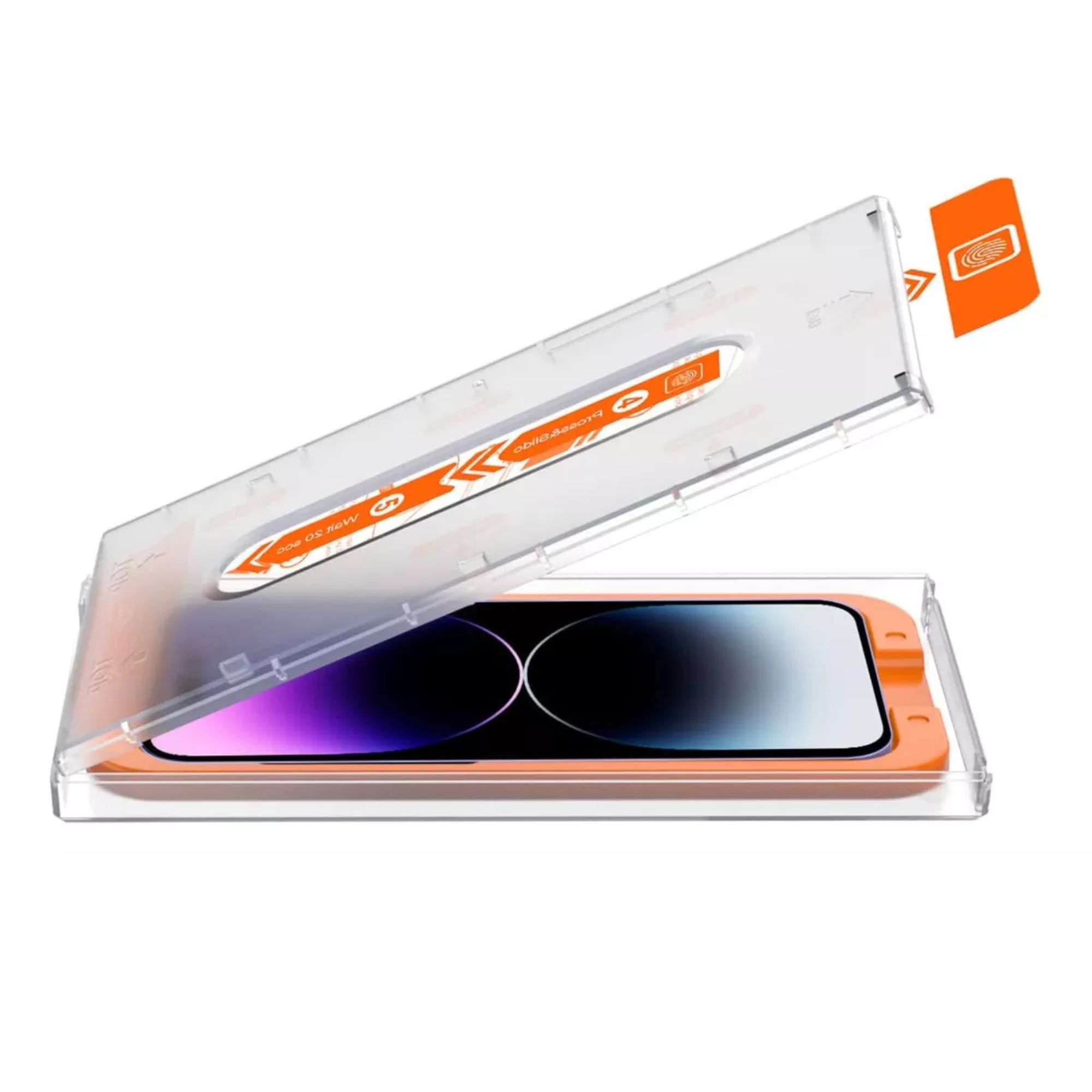 Mica Cristal Templado Premium Para iPhone Fácil Instalación Iphone 16 pro max