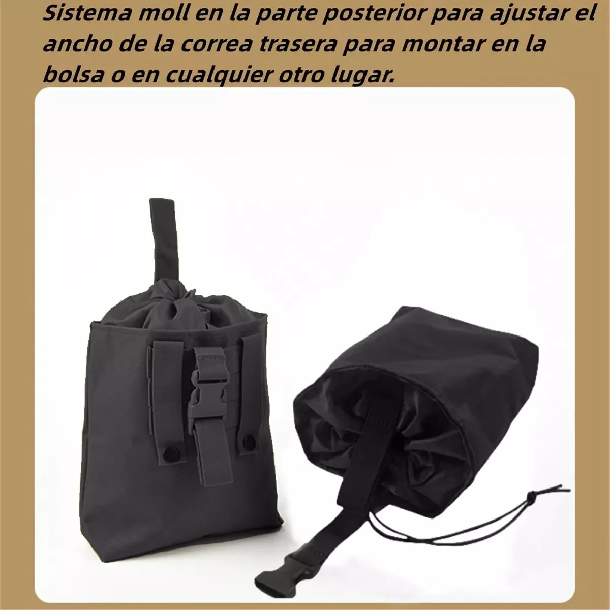 2pc Bolsa Tactica Militar Bolsa Recuperadora Tactica Camping