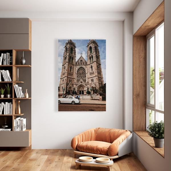 Cuadro Decorativo Canvas Religioso Iglesia Arquidiócesis de Newark 45 X 30