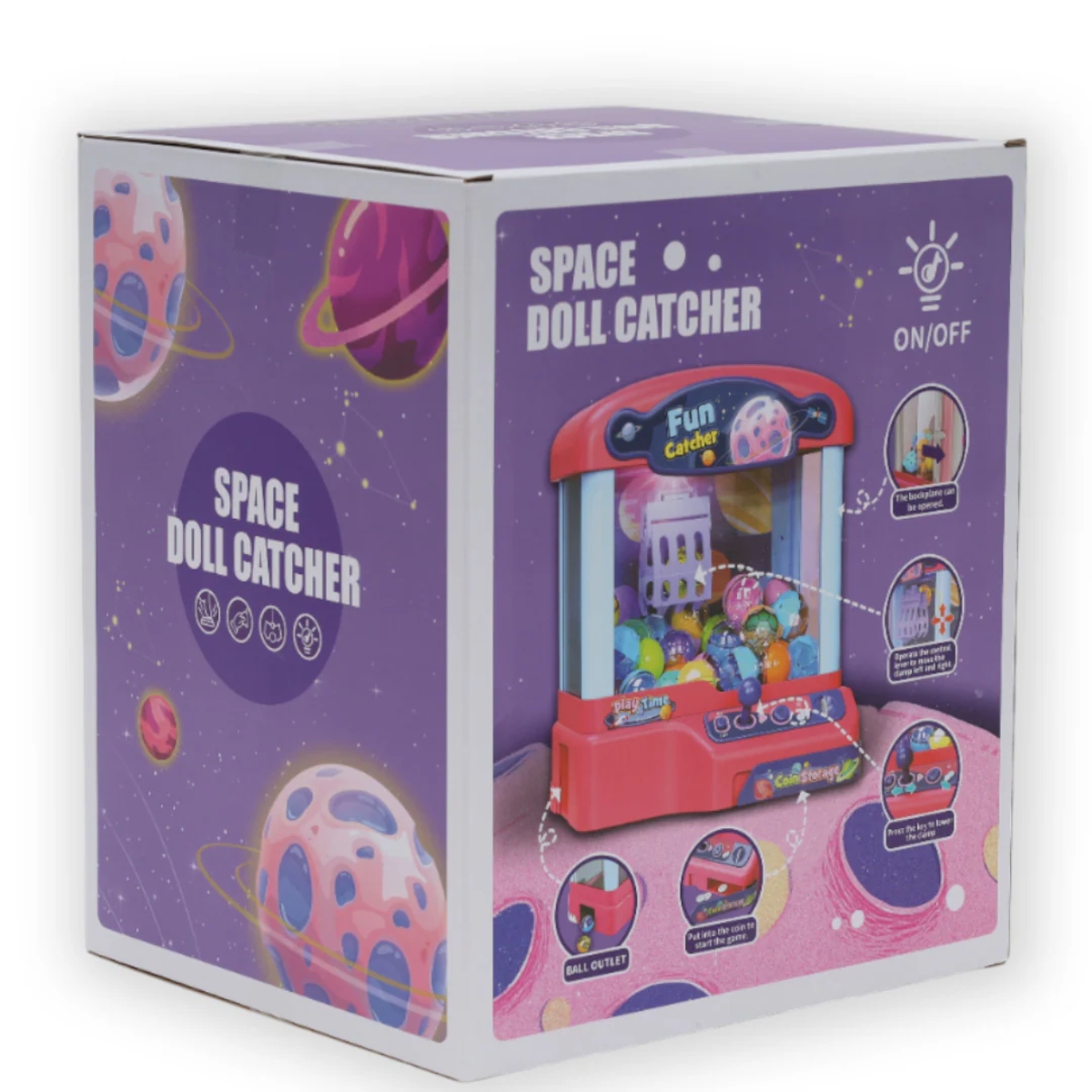 Juguete Maquina de Garra Espacial Yiwu / Fussion MAQ-0001 ENDY2