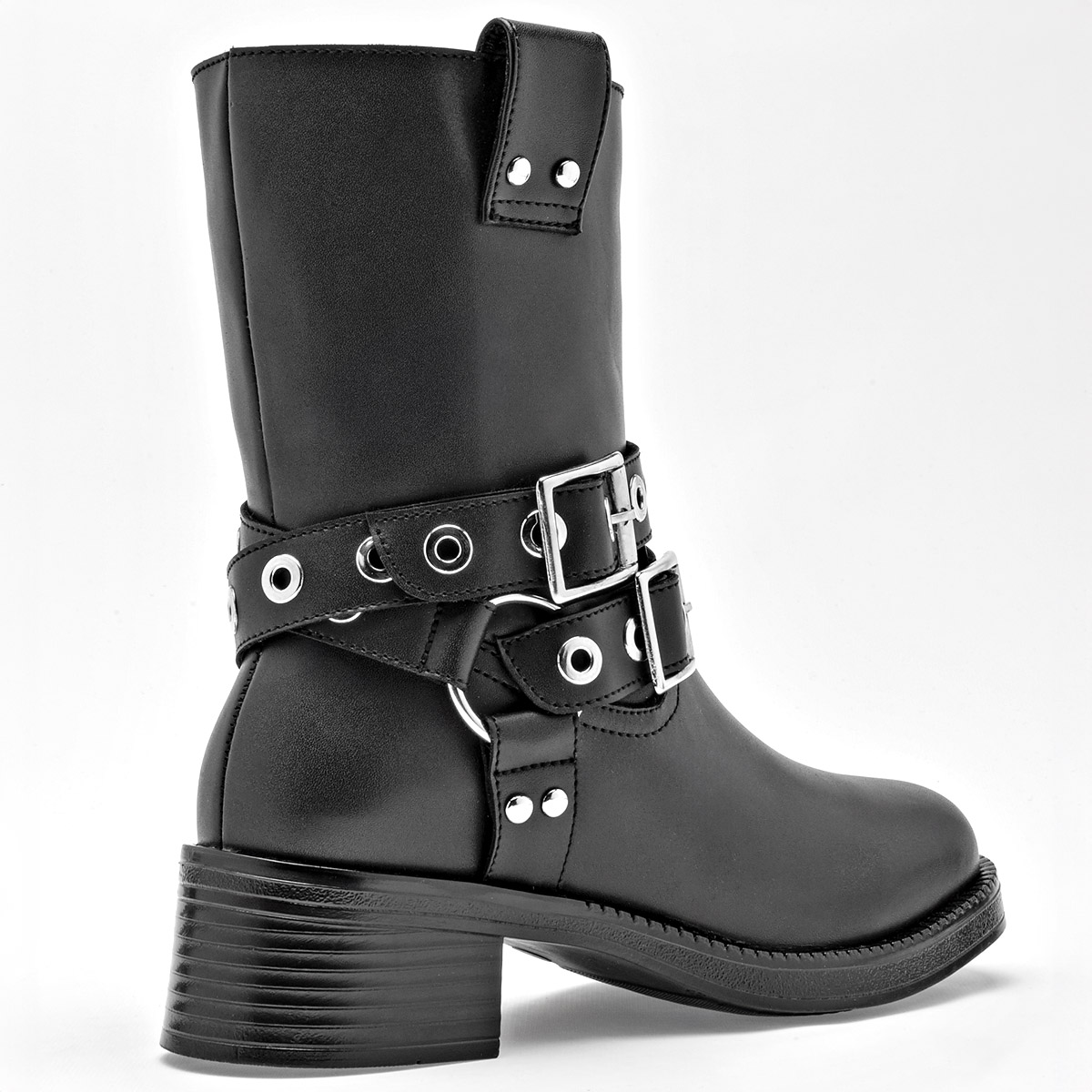 Via Victoria Botin Urbano Mujer Tacon 4cm Tubo 19 Color Negro E9