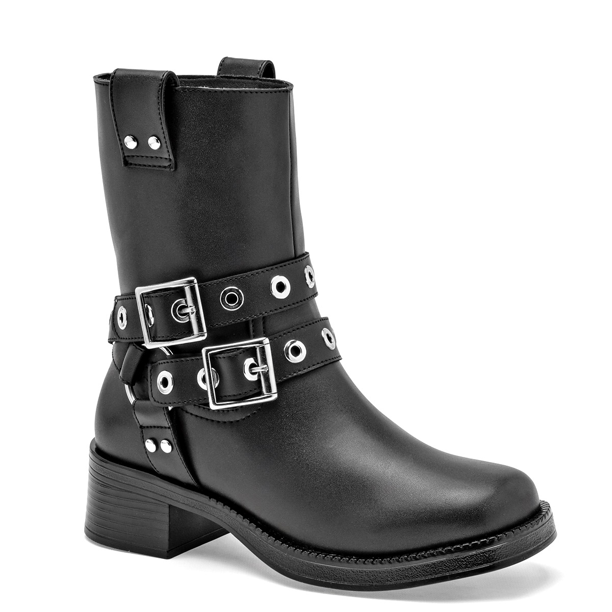 Via Victoria Botin Urbano Mujer Tacon 4cm Tubo 19 Color Negro E9