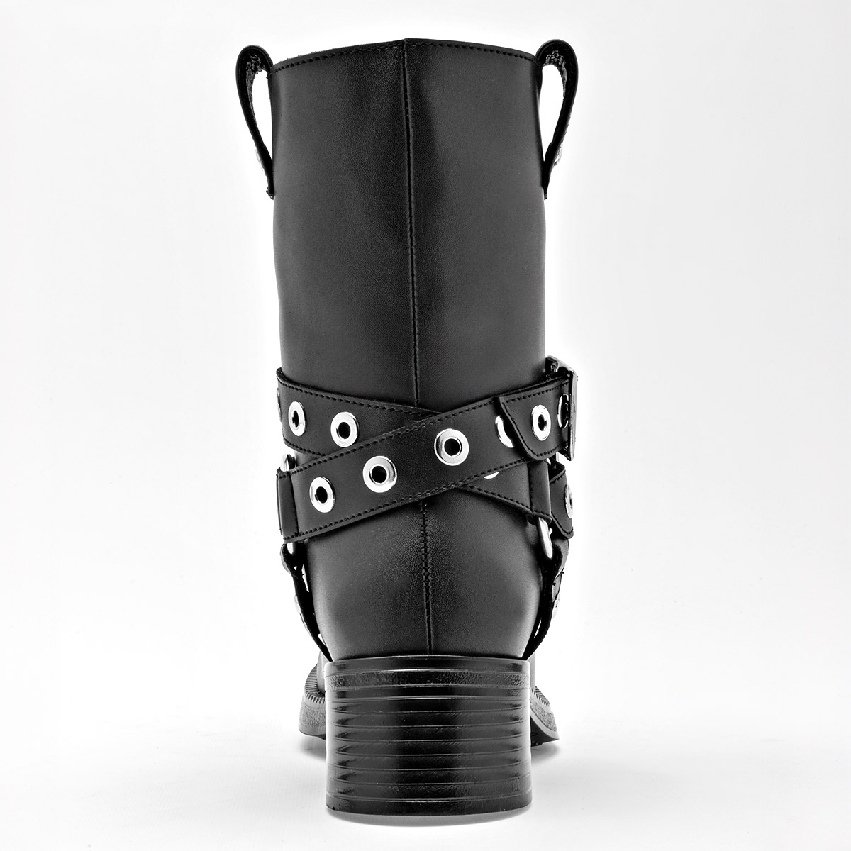 Via Victoria Botin Urbano Mujer Tacon 4cm Tubo 19 Color Negro E9