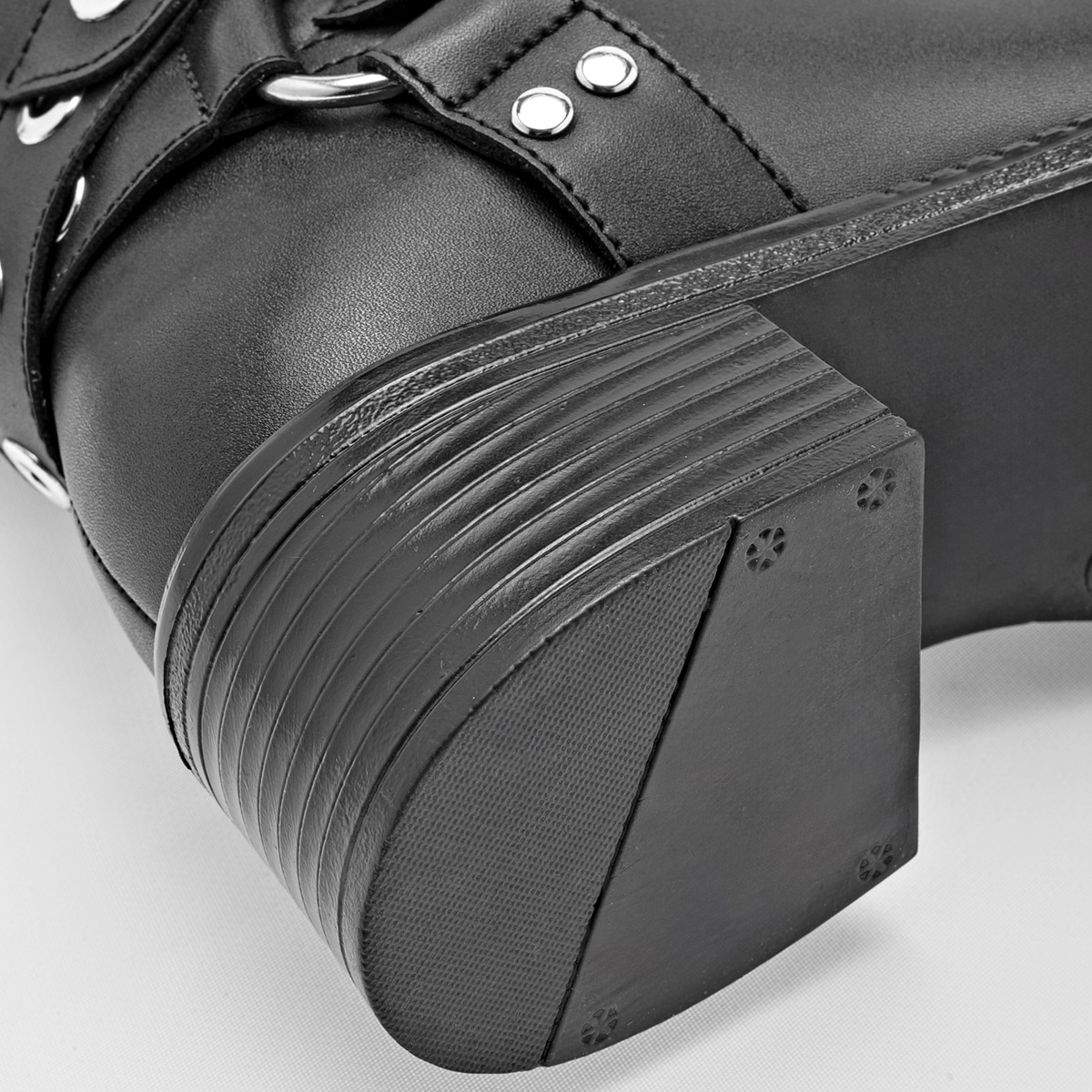 Via Victoria Botin Urbano Mujer Tacon 4cm Tubo 19 Color Negro E9
