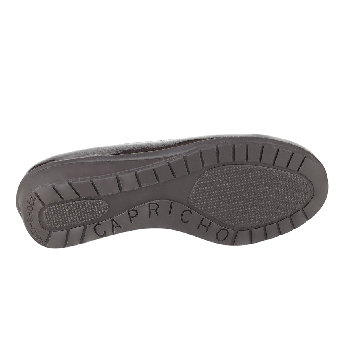 Mocasín Mujer Capricho 6209 Cobalto Charol Semivestir Confort