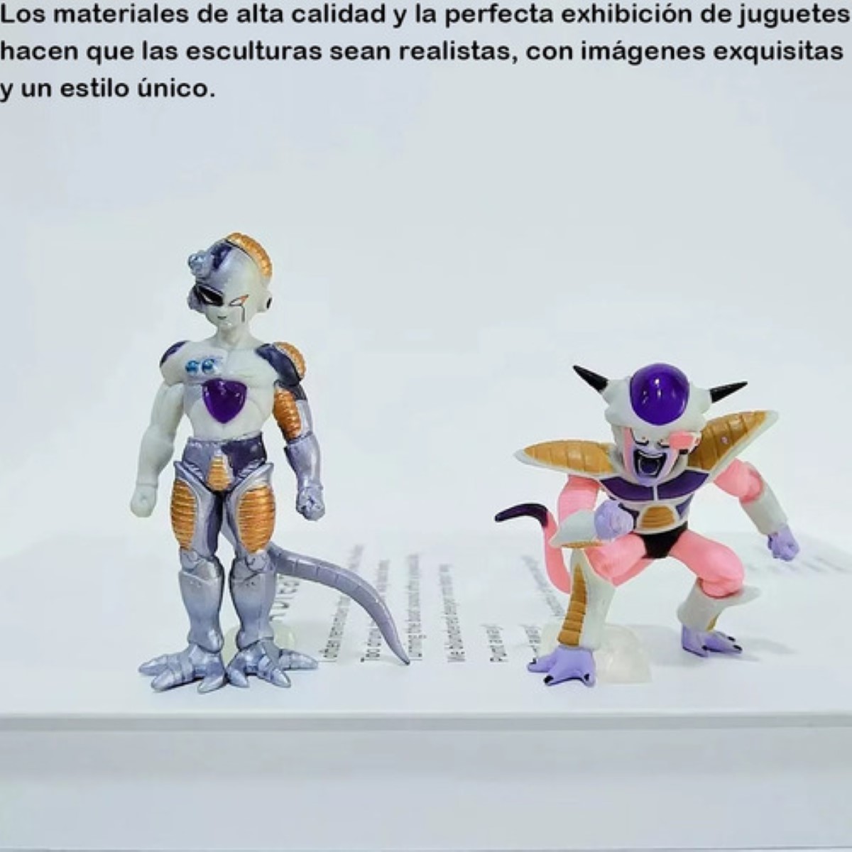Figuras Dragon Ball Z Freezer Frieza Anime Coleccionables 8 pzs multicolor