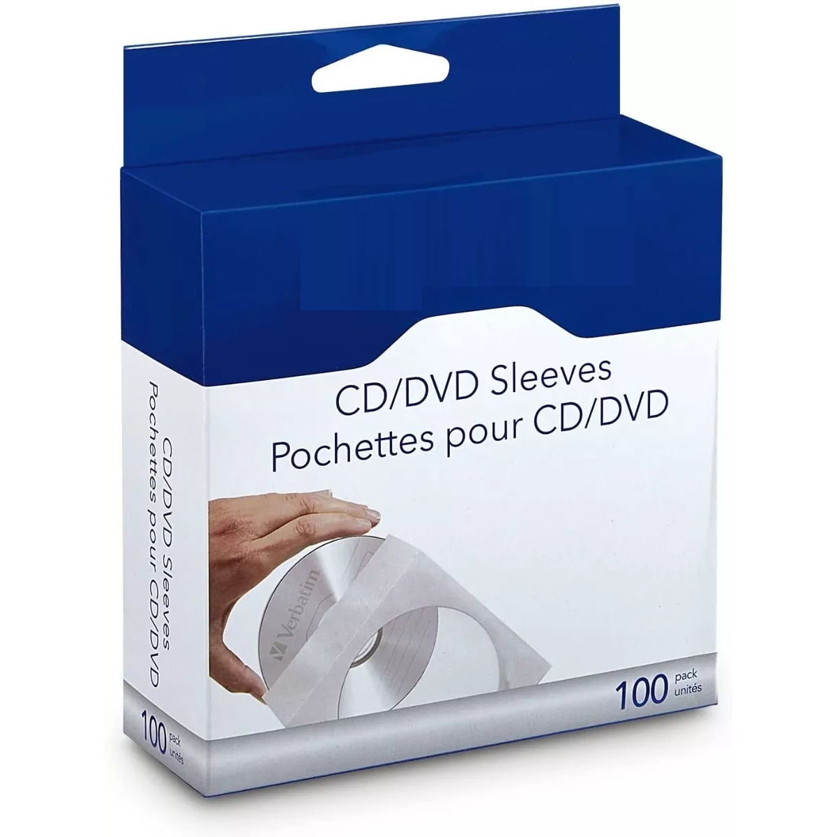 Sobre Para Cd Dvd Ventana Transparente 100 Piezas