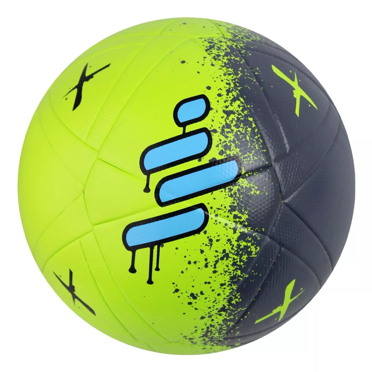 Balón De Fútbol Oka Match Termoformado N° 4 Color Verde neón