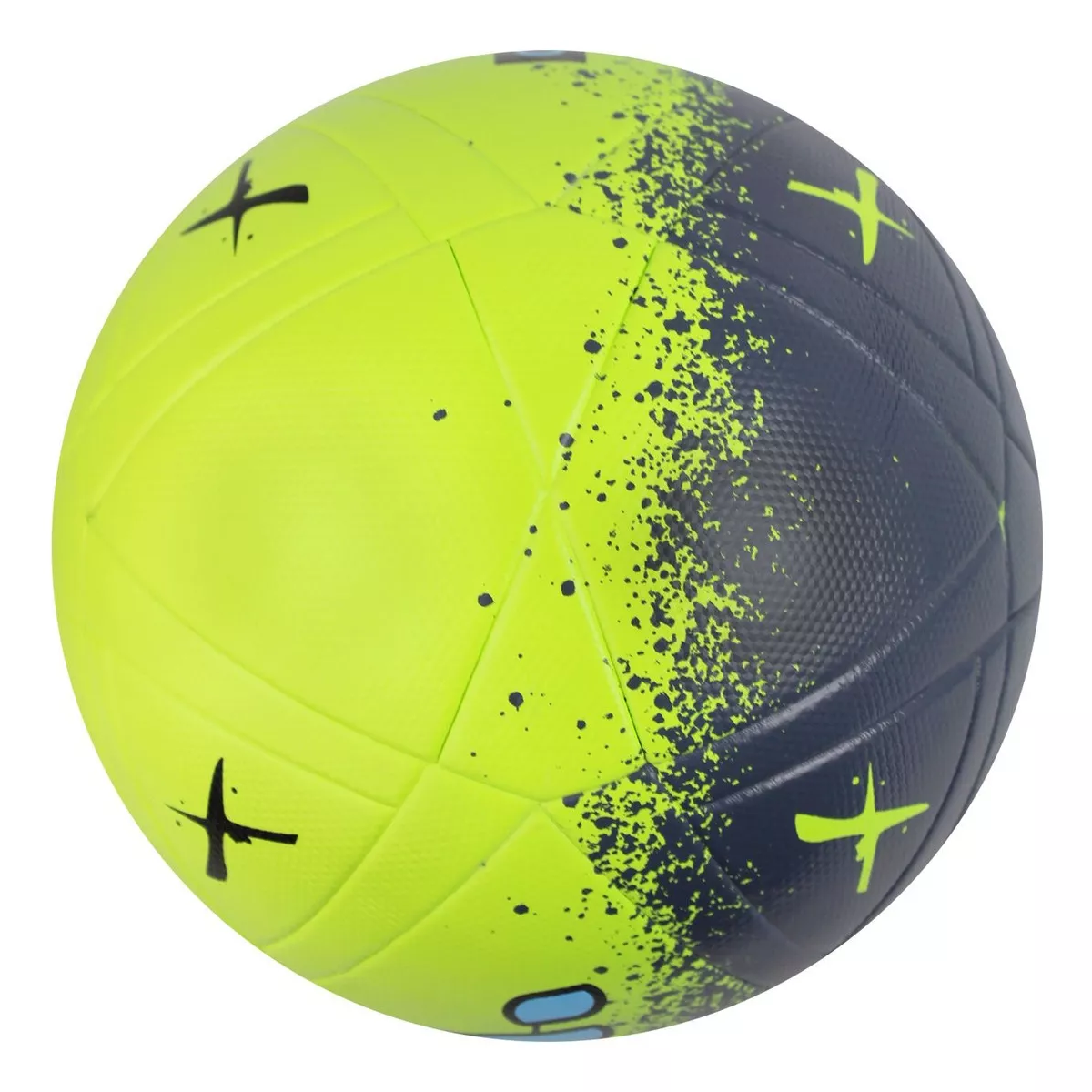 Balón De Fútbol Oka Match Termoformado N° 4 Color Verde neón