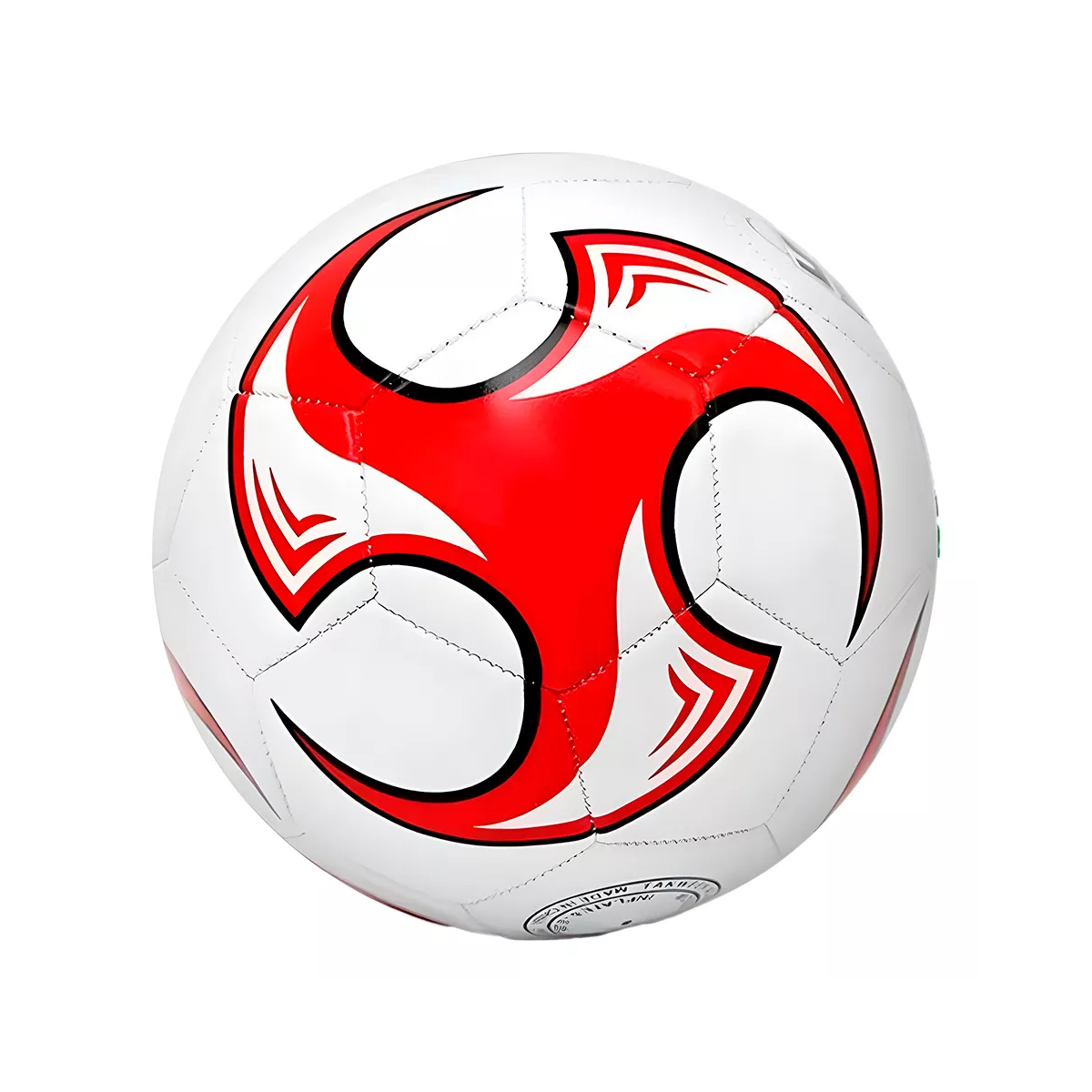 Balon Futbol Soccer No. 5 Laminado Color Rojo y blanco