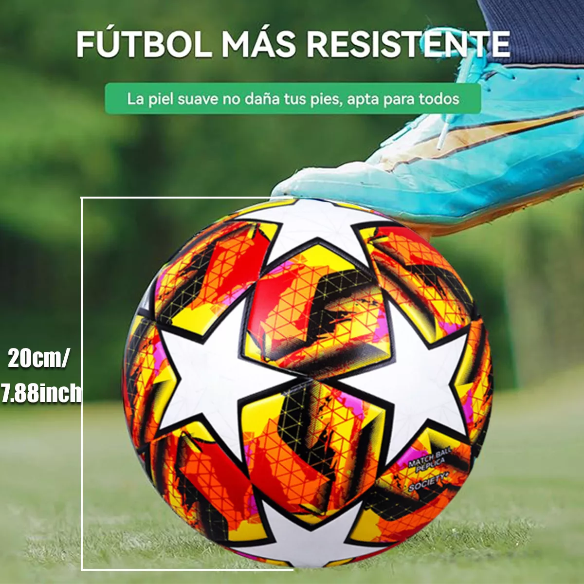 Balón Fútbol Soccer Para Entrenamiento Mod Marte  No. 4 Marte