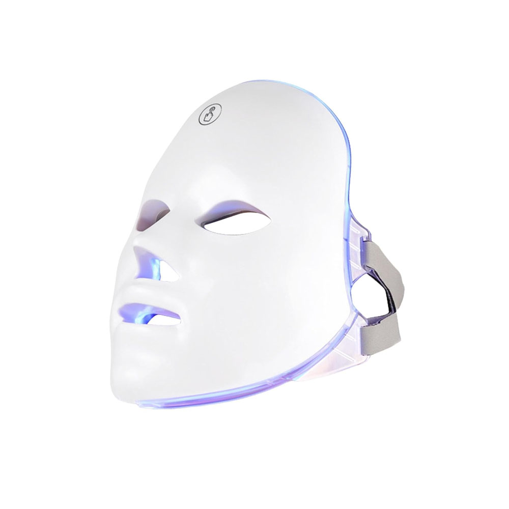 Máscara facial de terapia de luz led 