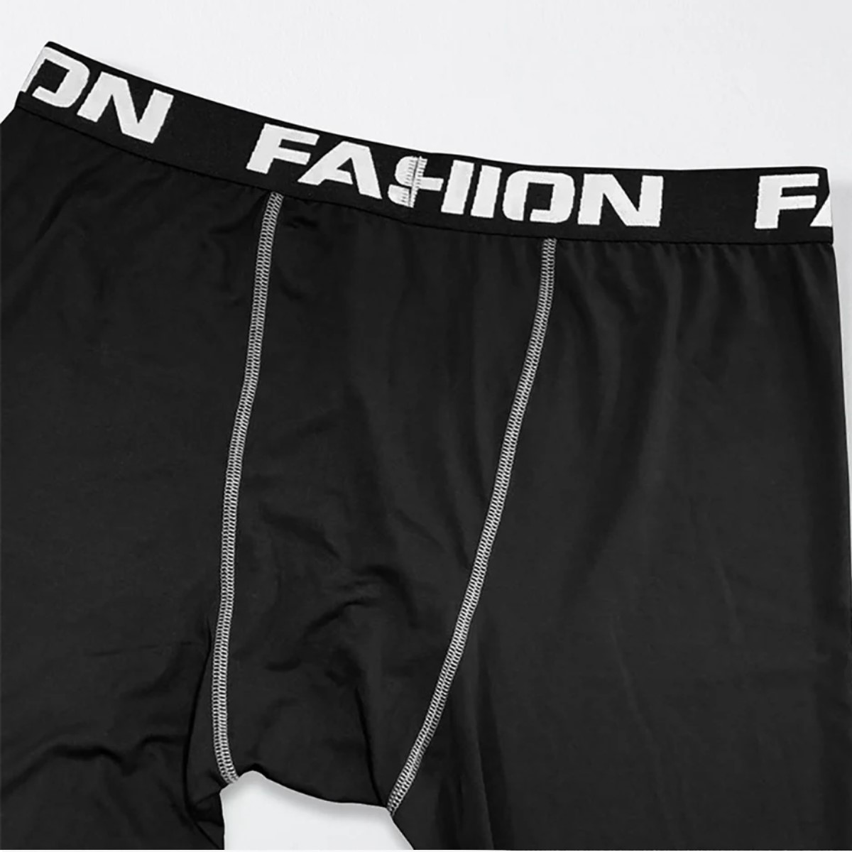 Ropa interior térmica cálido hombre negro L para el frio pantalón playera deportes moto correr