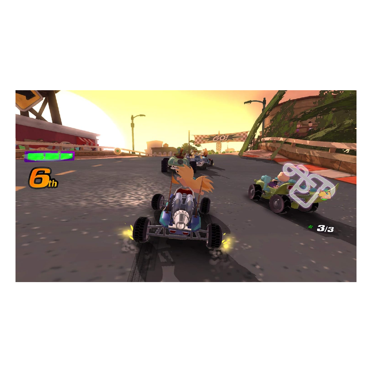 Nintendo Switch Juego Nickelodeon Kart Racers