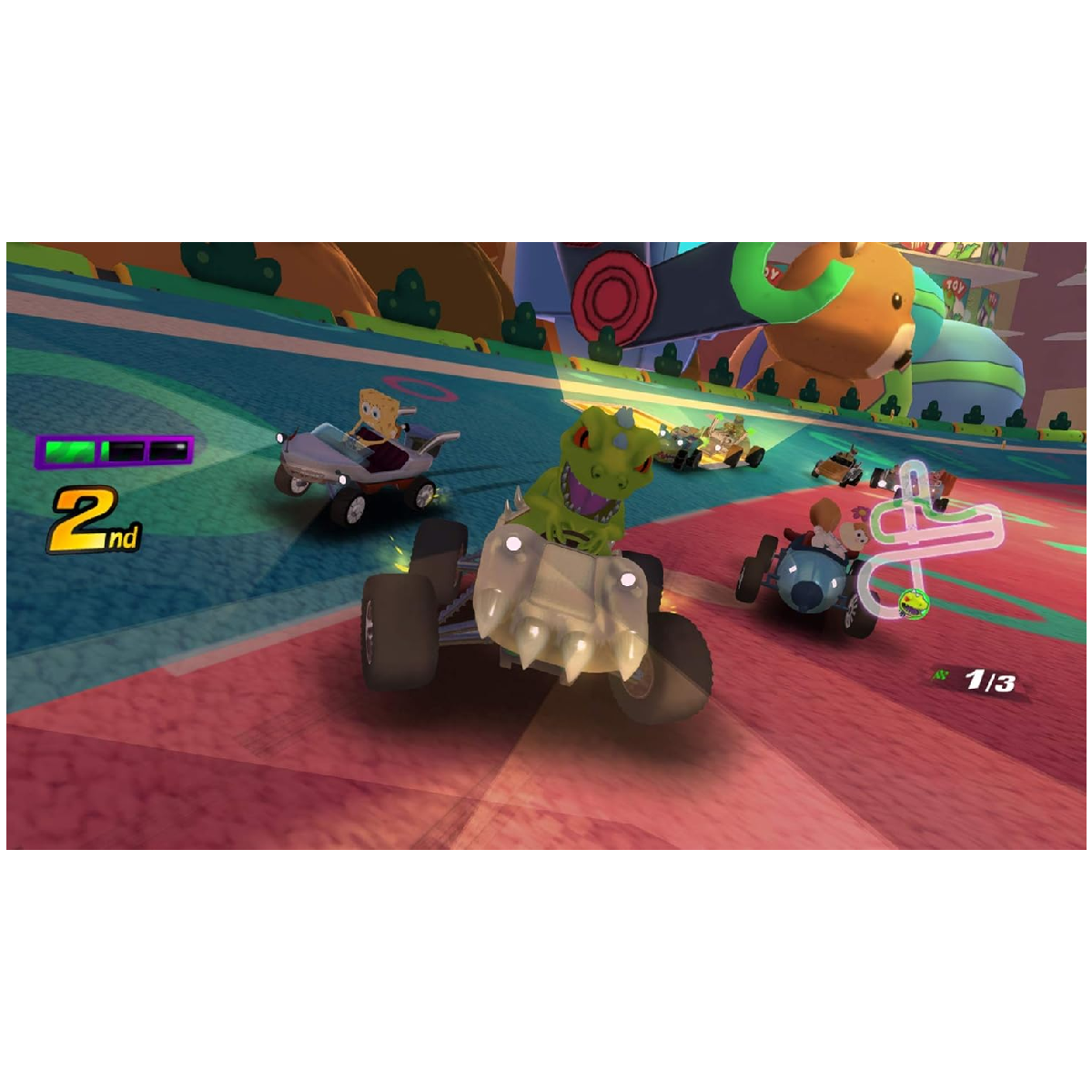 Nintendo Switch Juego Nickelodeon Kart Racers