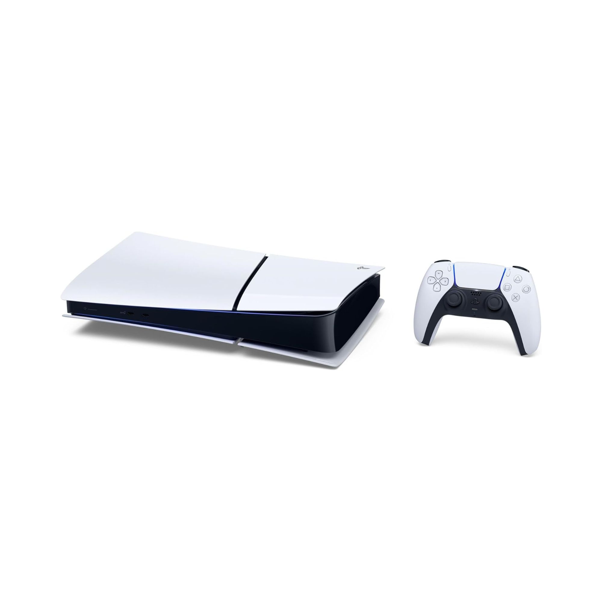 PlayStation 5 Slim, Digital Edition, 1 TB, Bundle 2 Juegos Digitales, incluye 1 Control Inalámbrico, White