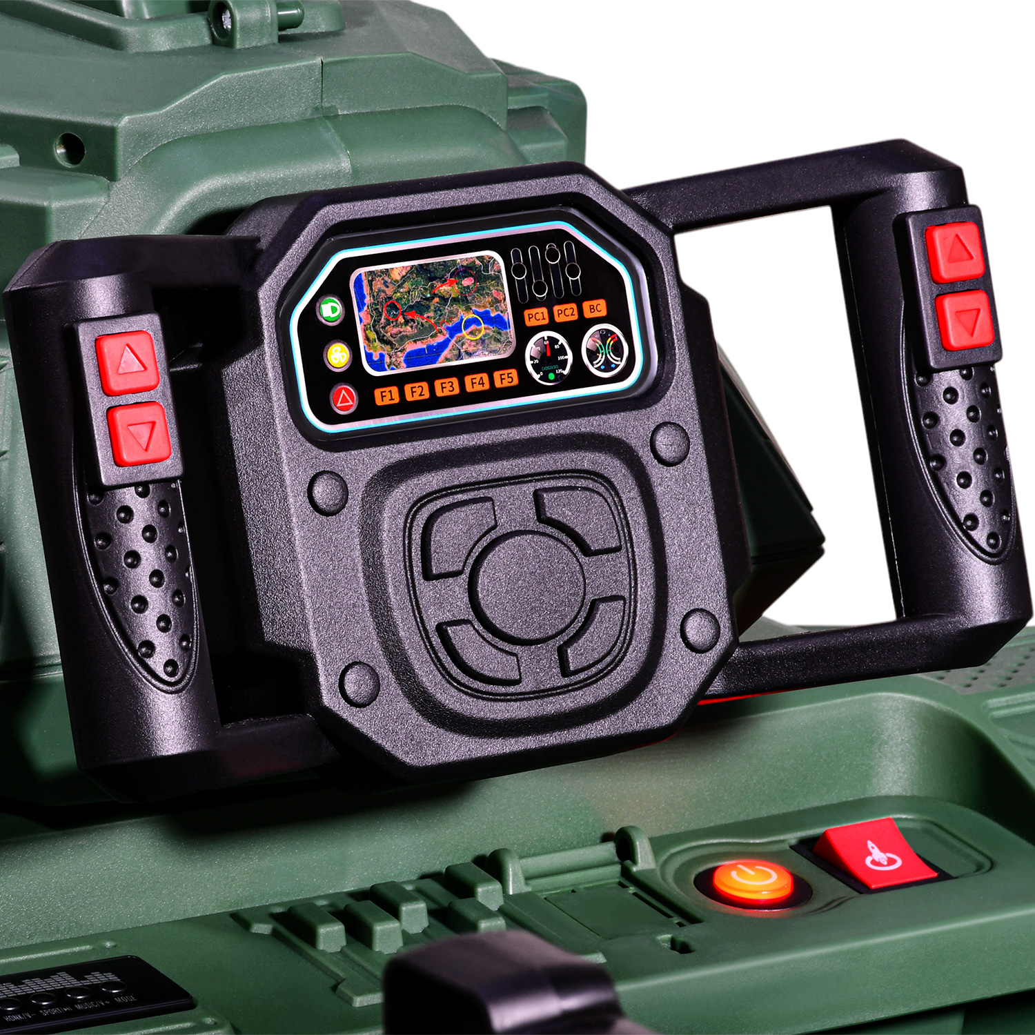 Montable Electrico Tanque De Guerra 12v 5 Km/h