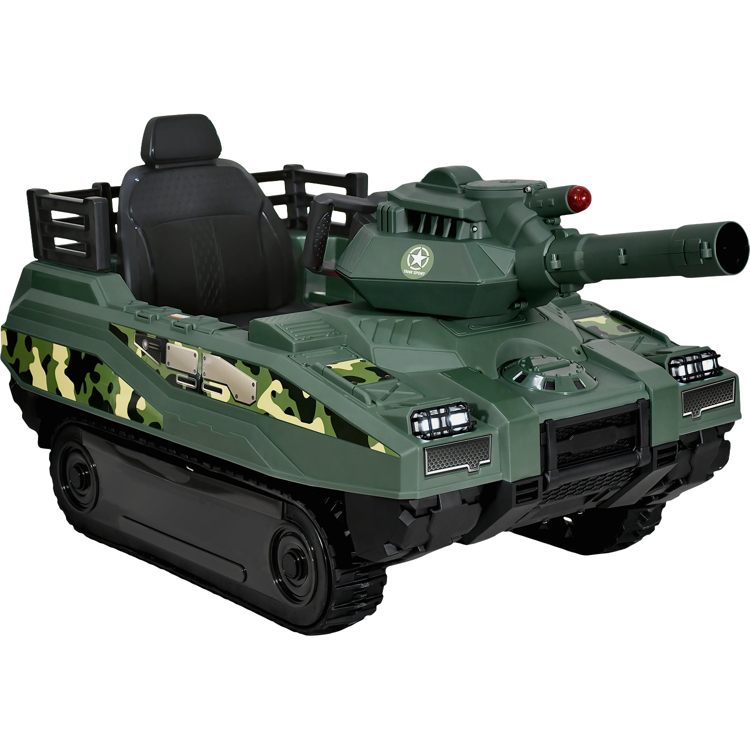 Montable Electrico Tanque De Guerra 12v 5 Km/h
