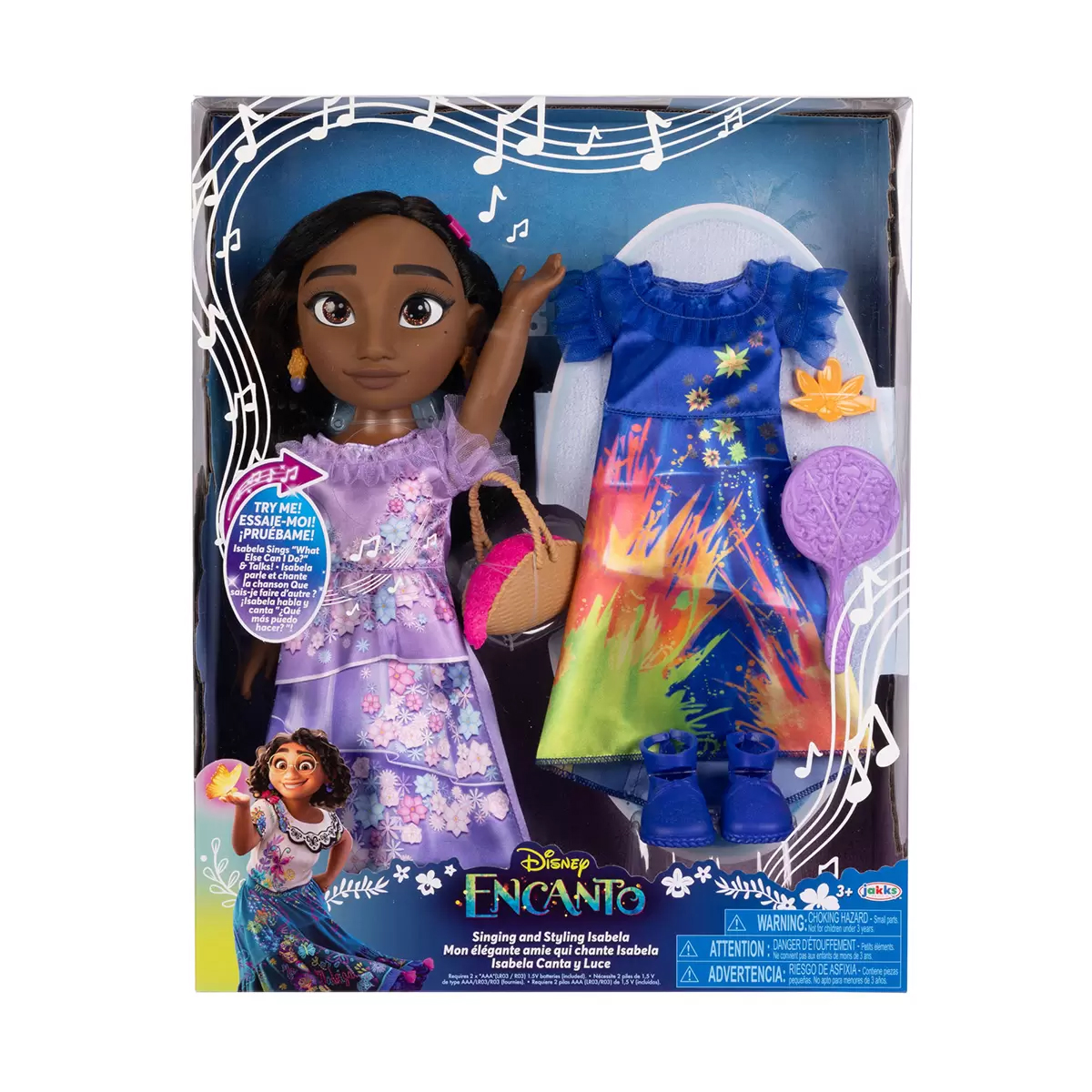 Muñeca Canta Y Viste Princesa Disney Isabela
