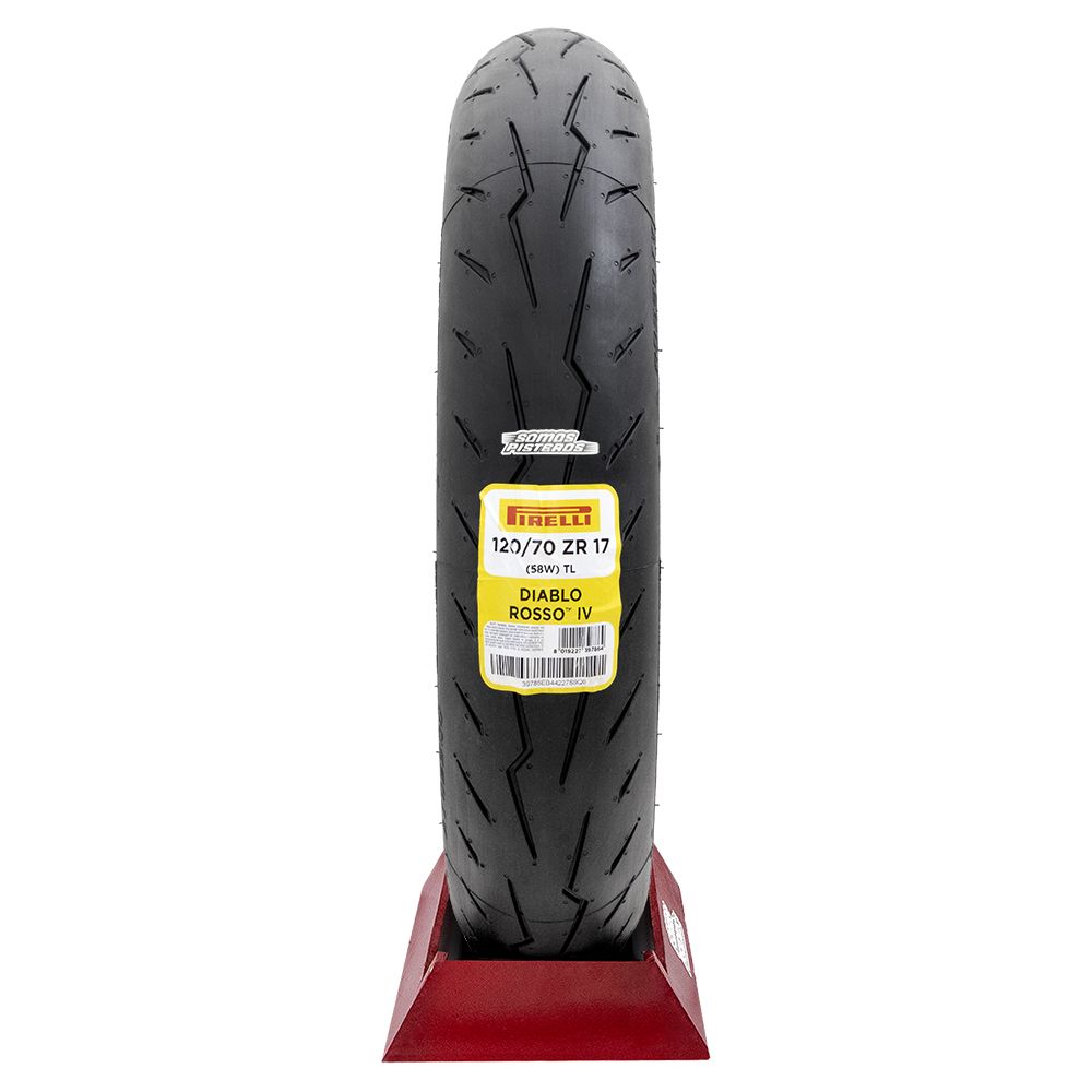 LLanta Pirelli Diablo Rosso IV 120/70 ZR 17 58W S1000RR V4