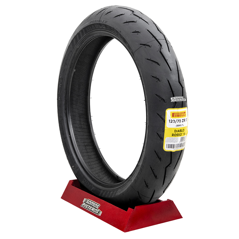 LLanta Pirelli Diablo Rosso IV 120/70 ZR 17 58W S1000RR V4