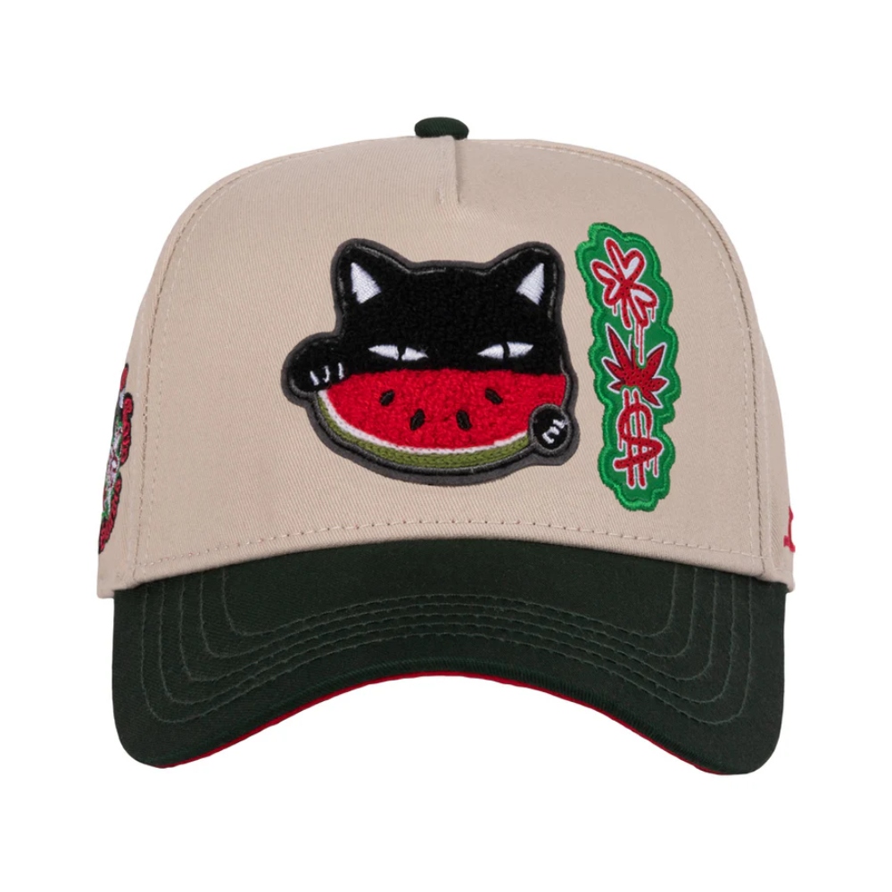 Gorra JC Hats Watermelon Cat Beige-Negro Unisex 002870