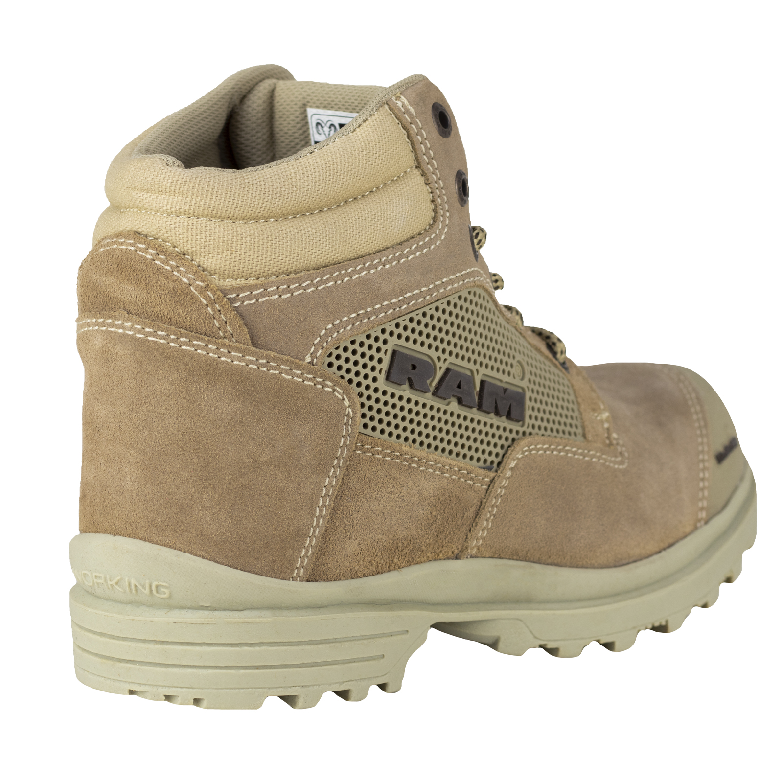 Botas Industriales Ram Seguridad Casquillo Acero 9403 Beige