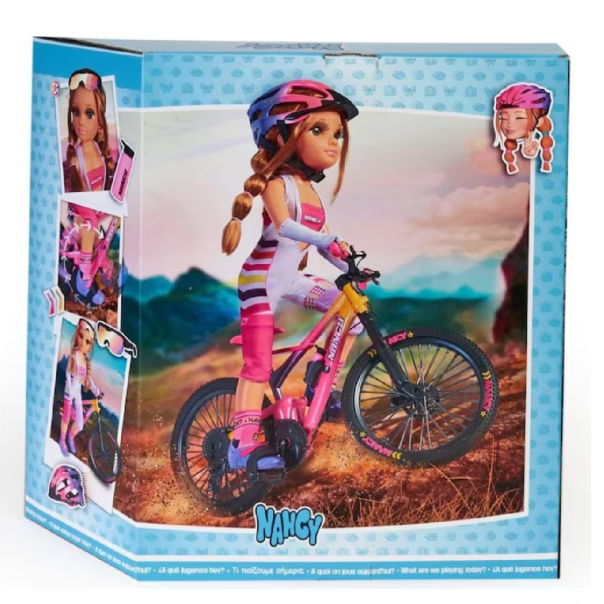 Muñeca Nancy Famosa Un Dia De Bici de Montaña.