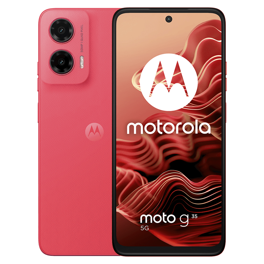 Motorola Moto G35 5G Dual SIM 256GB Guava Red 8GB RAM Desbloqueado