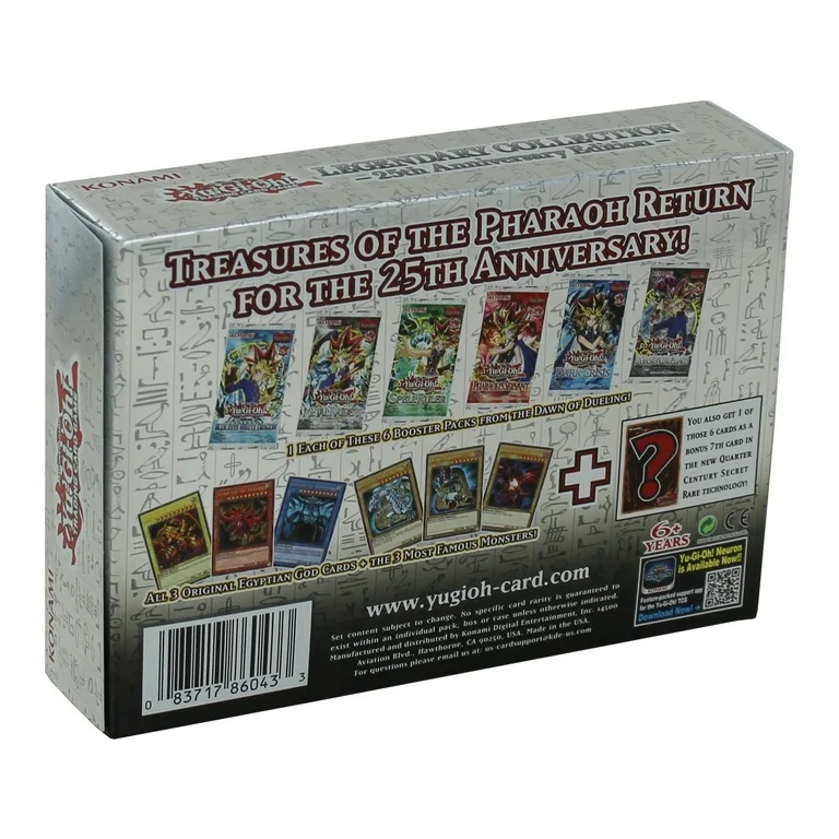 Yugioh Legendary Collection 25th Anniversary Edition en Español - Konami