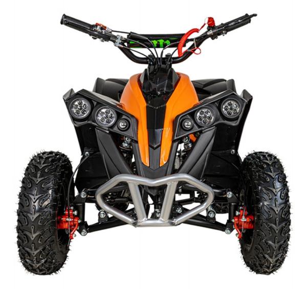 Cuatrimoto Motor A Gasolina 49cc Niños Montable Atv 45km/h Naranja Little Monkey